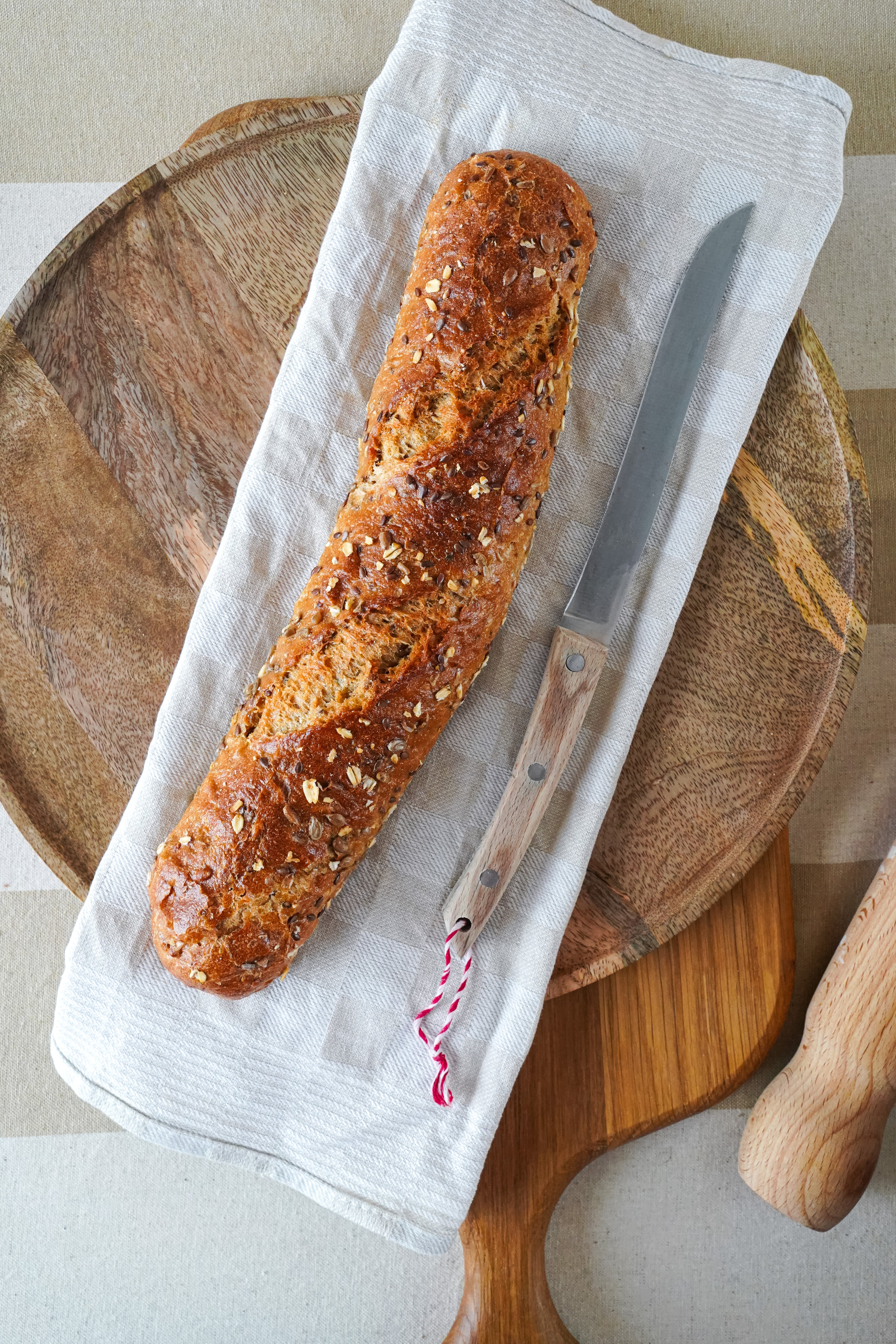 Rustiek Meergranen Stokbrood