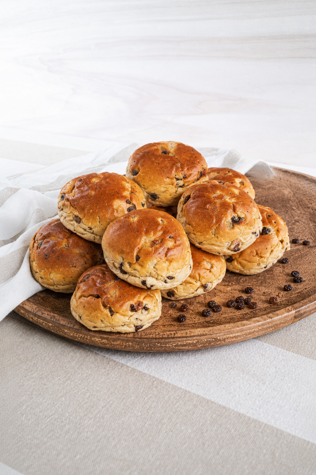 Krentenbollen (6 stuks)