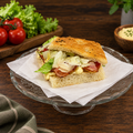 Focaccia Eiersalade met spek